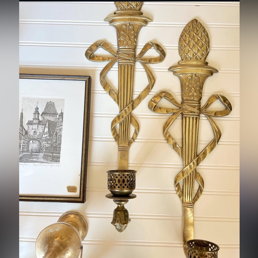 Elegant Gold Wall Sconces